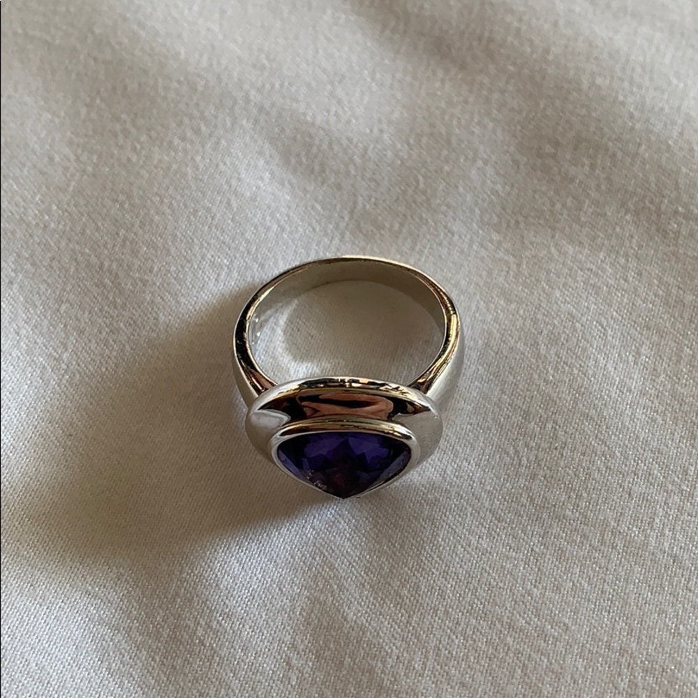 Swarovski Crystal ring - size 8